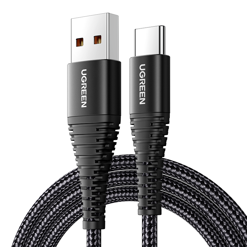 Câble de données tressé de charge rapide de téléphone mobile