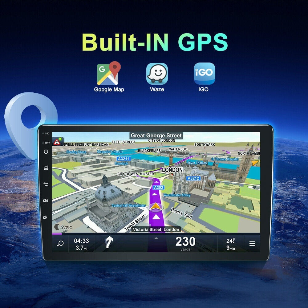 Convient pour le contrôle central de voiture caméra de vision arrière HD Navigation GPS dans le véhicule