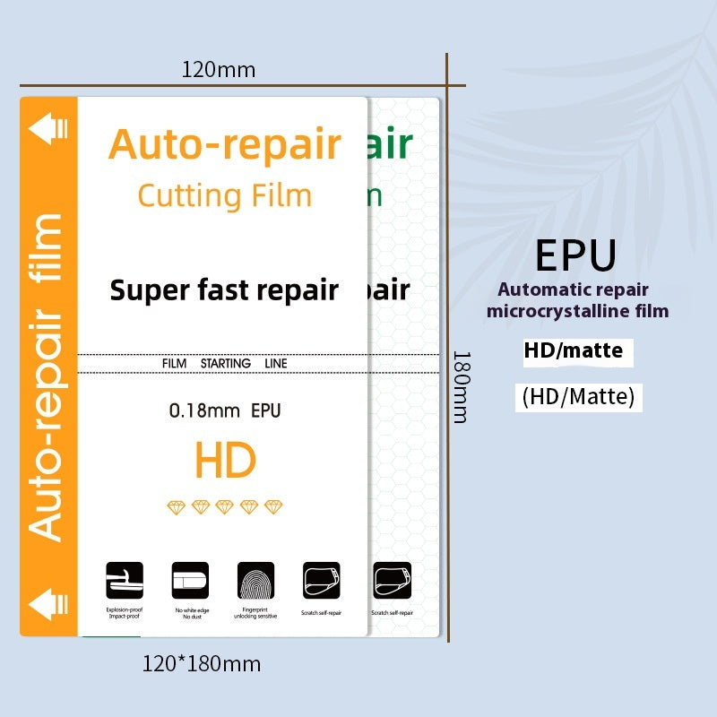 Machine de coupe de film écran universel TPU Protecteur ultra-clair