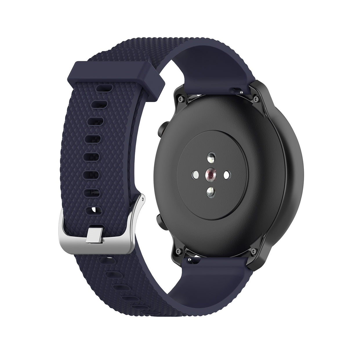 Bracelet de sport en acier silicone texturé