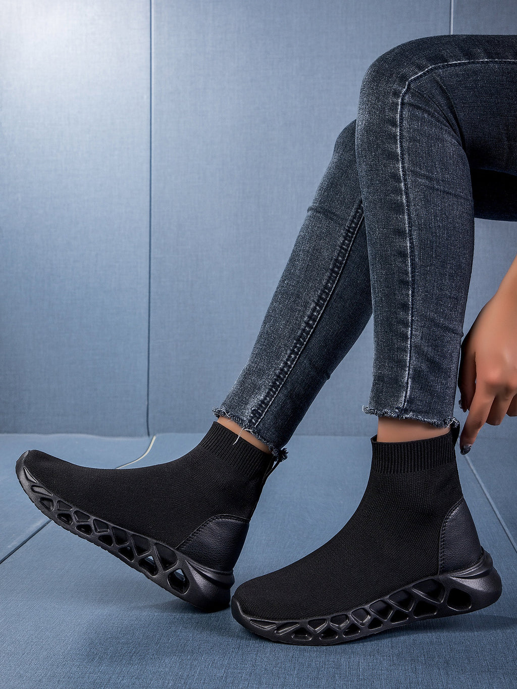 Chaussettes extensibles haut de gamme Chaussettes en cheville Chaussures respirantes