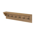 Support mural avec plateau - 31,5"x5,5"x8"