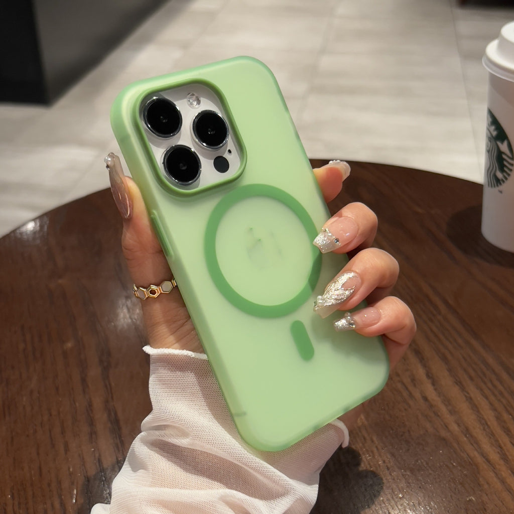 Skin Feeling Frosted Phone Case Tout inclus résistant à la chute