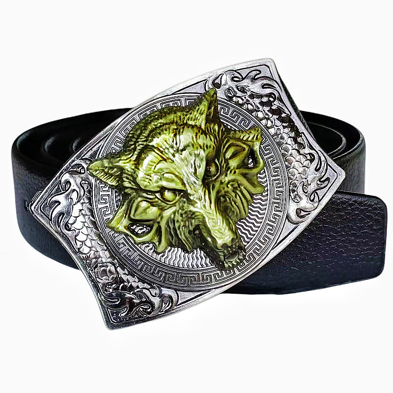 Boucle lisse pour auto-défense Trendy Punk style ceinture boucle avec un look distinctif