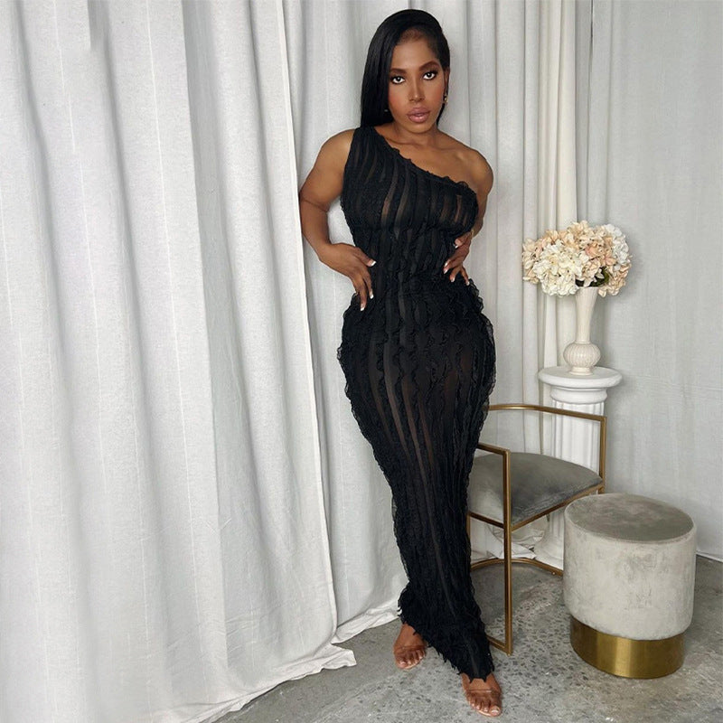 Robe de gaine haute sans arrière