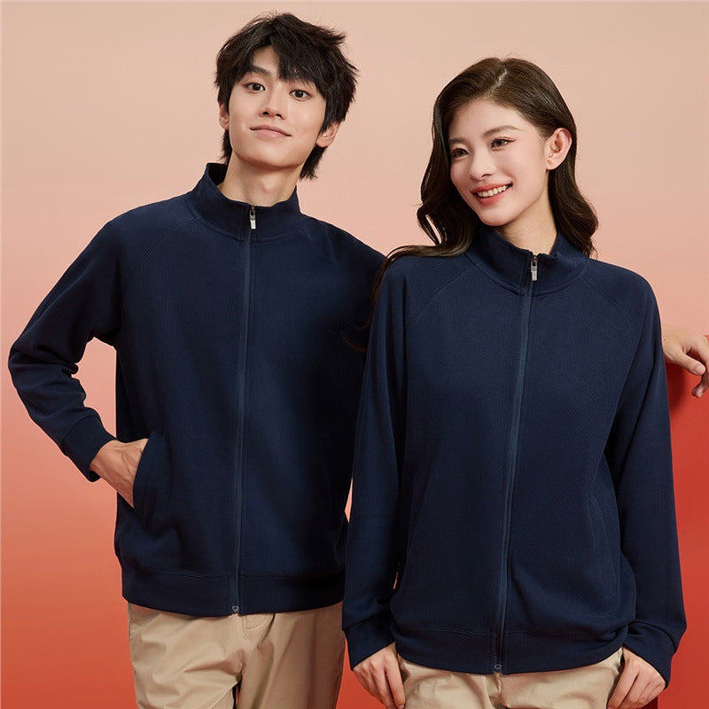 Zipper Chenille Coton manteaux hommes et femmes