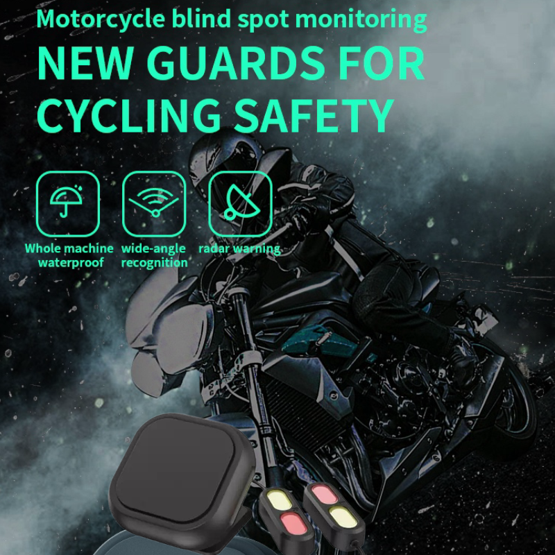 Motorcycle Blind Spot Monitoring 24G Millimeter Wave BSD Préalerte