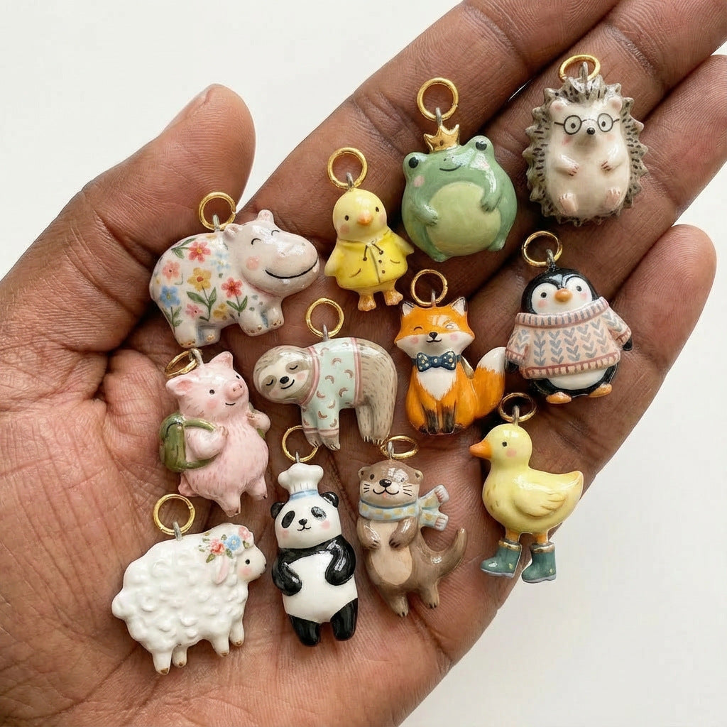 Accessoire pendentif Hippopotamus pour le monde animal