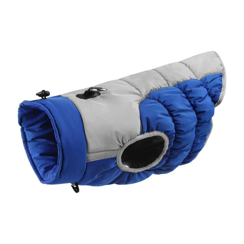Manteaux pour chiens froids - Cozy imperméable à l'eau Veste de chien d'hiver réversible