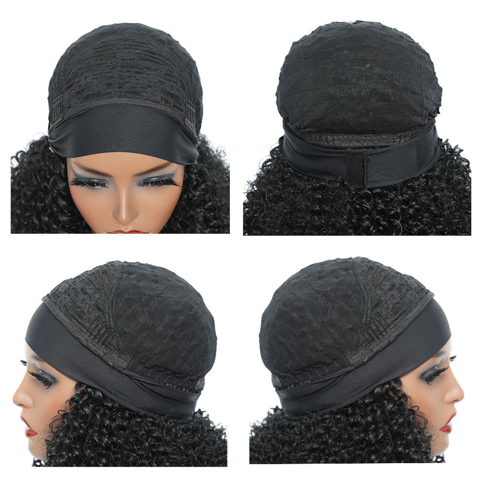 Perruque chimique de soie de glace Hijab