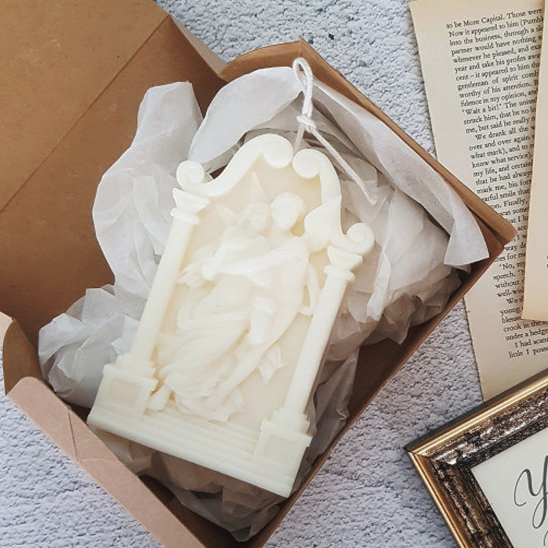 Angel Elf Aromatherapy Bougie Ornements Cake Silicone Moule de cuisson