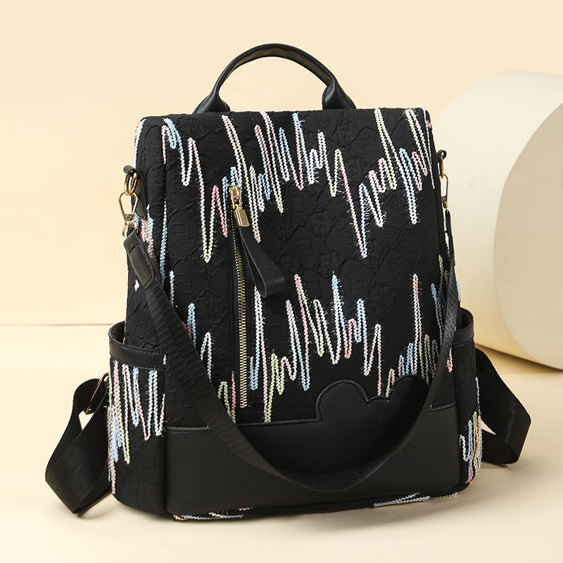 Sac à dos multifonctionnel léger et fashionable pour femme