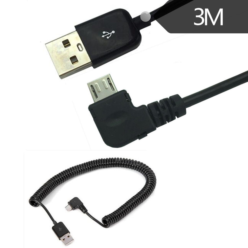 Ressort télescopique Elbow pour câble de données Android