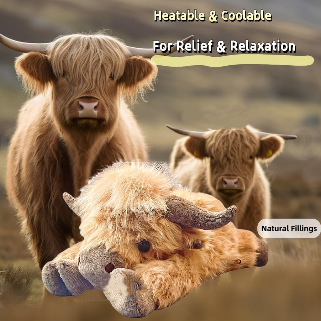 Jouet en peluche de vache Highland House Highland