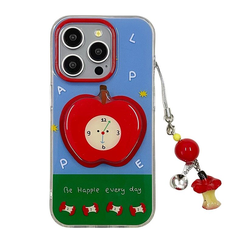 Cute Et Trendy Color-block Letter Phone Case