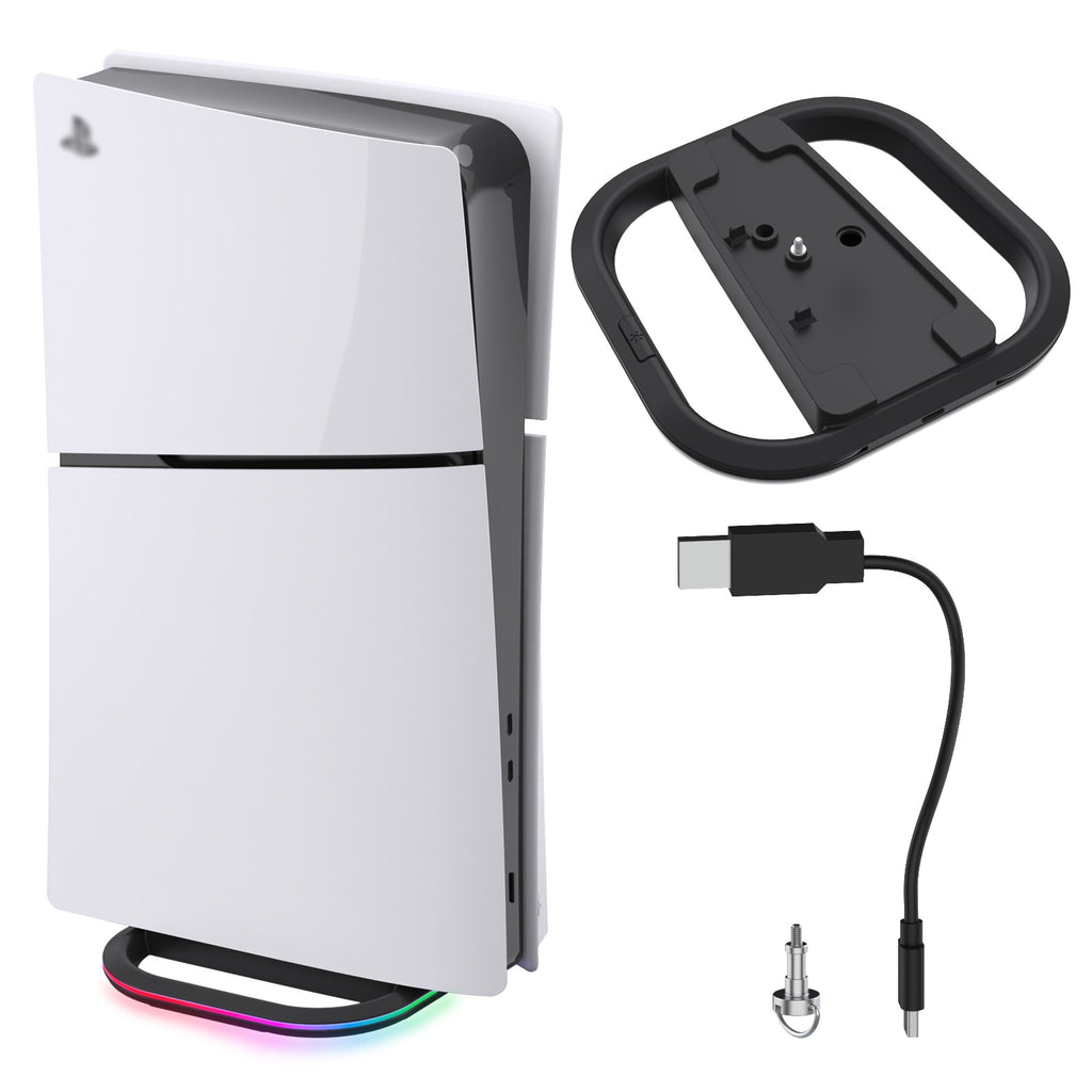 Base lumineuse avec lumière d'ambiance RGB