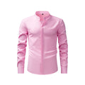 Jiana Linge d'imitation populaire chemise homme avec collier de stand