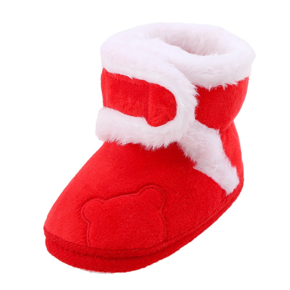 Soft-soled first walking shoes for children