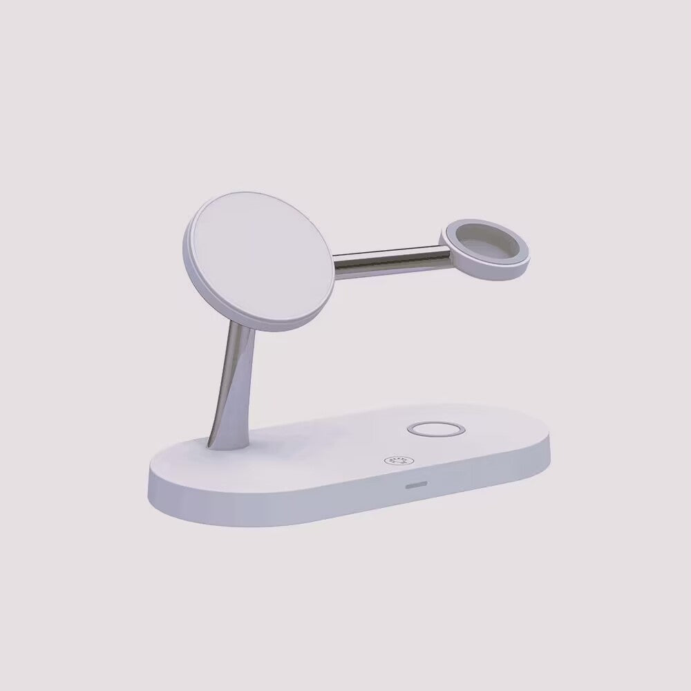 Bracket magnétique à charge intelligente en trois en un