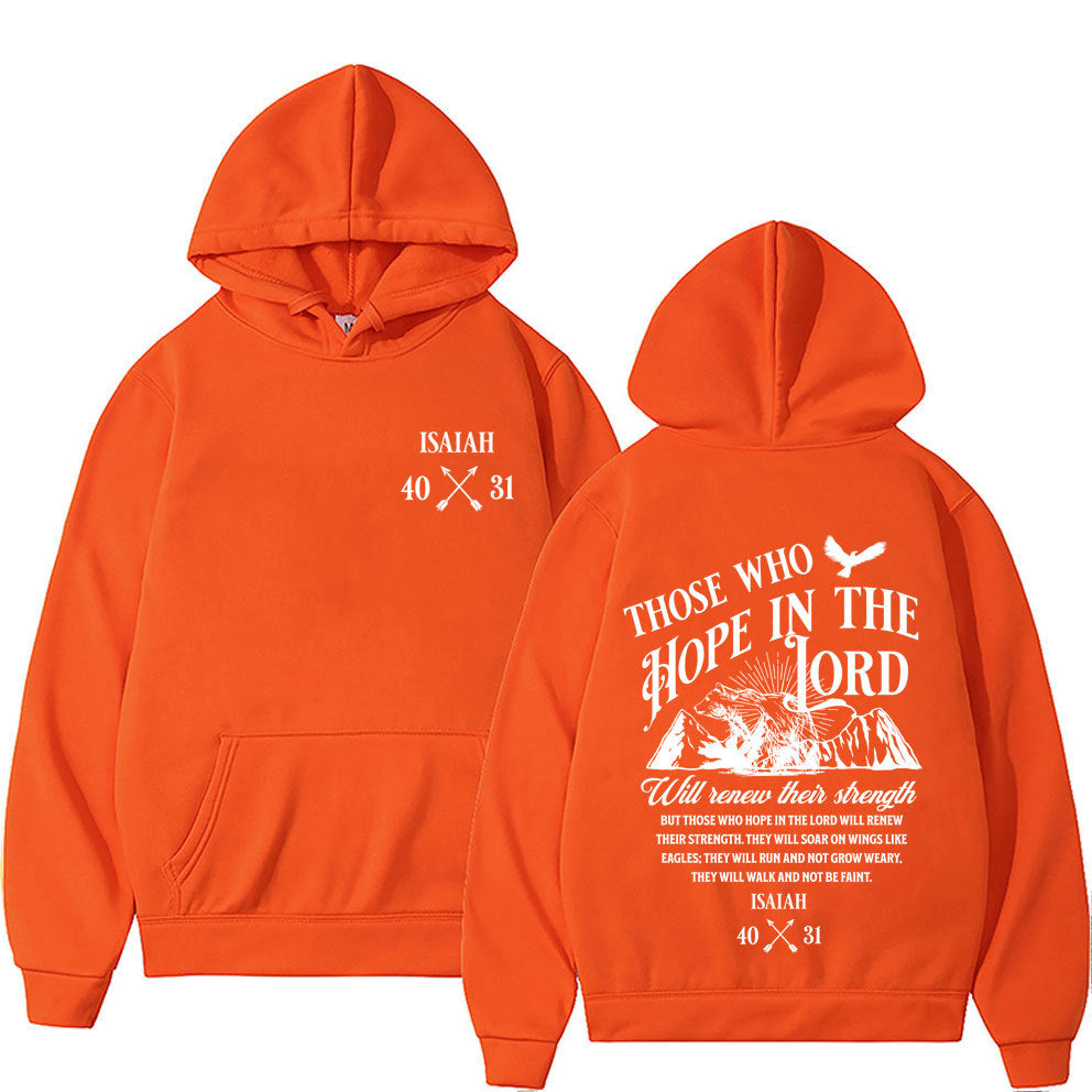 Christian Jesus Letters Imprimer Hoodies Hommes Vêtements Femmes