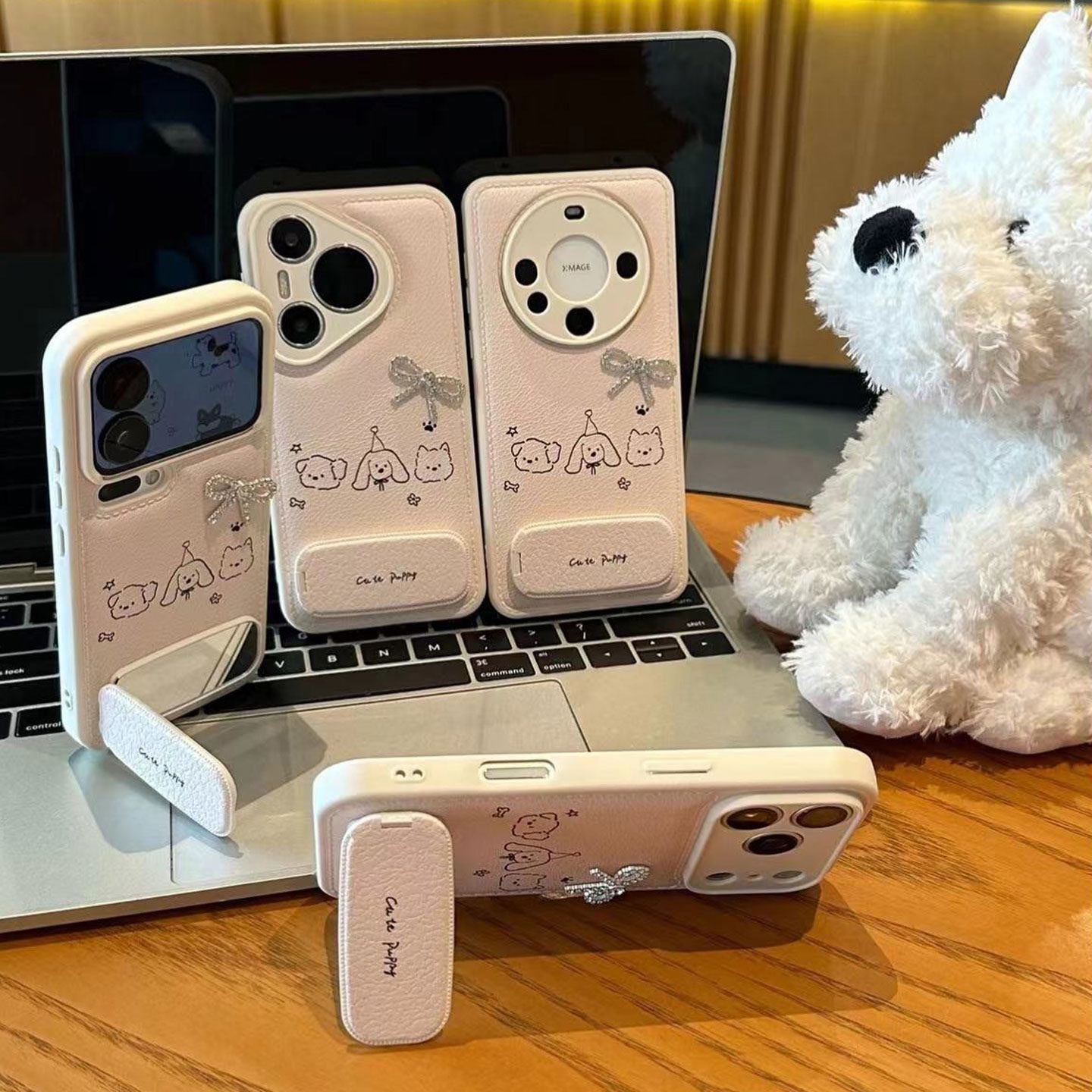 Cas téléphonique haut de gamme de noeuds Bow