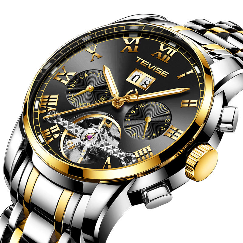Montre Tourbillon lumineux imperméable