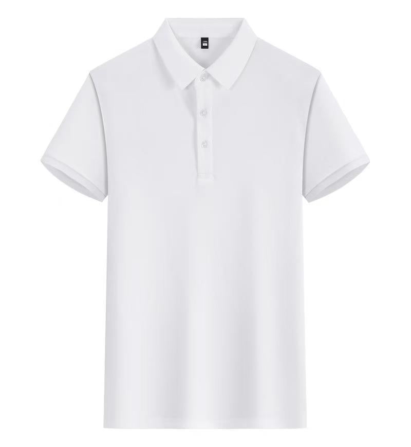 Faites des uniformes d'entreprise à manches courtes avec un collier tournant