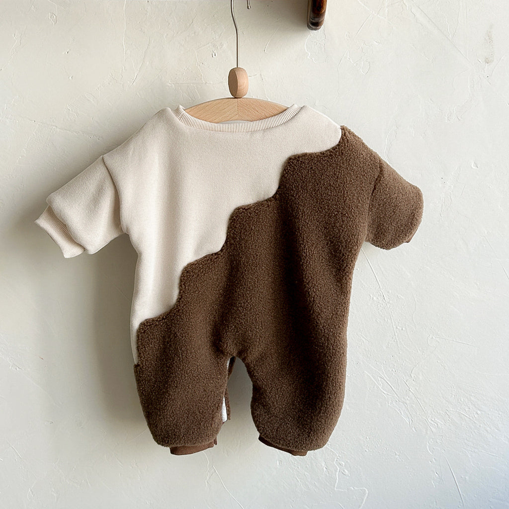 Bodysuit bébé avec doublure en polaire
