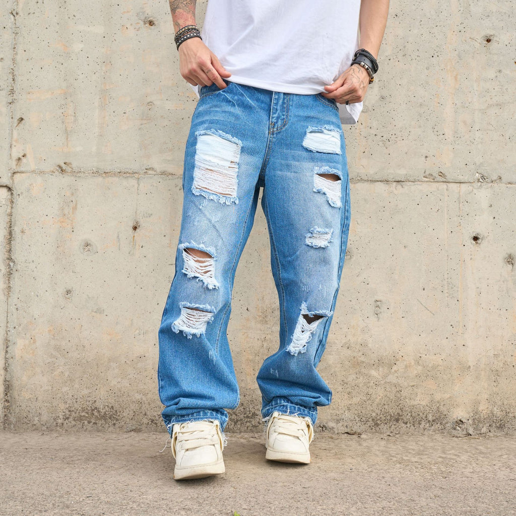 Jeans élégants polyvalents pour hommes occasionnels