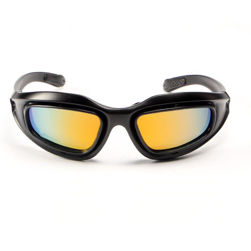 Lunettes de soleil Polarized Tactical Cyclisme Extérieur Vision de nuit Lunettes de soleil étanches à la poussière