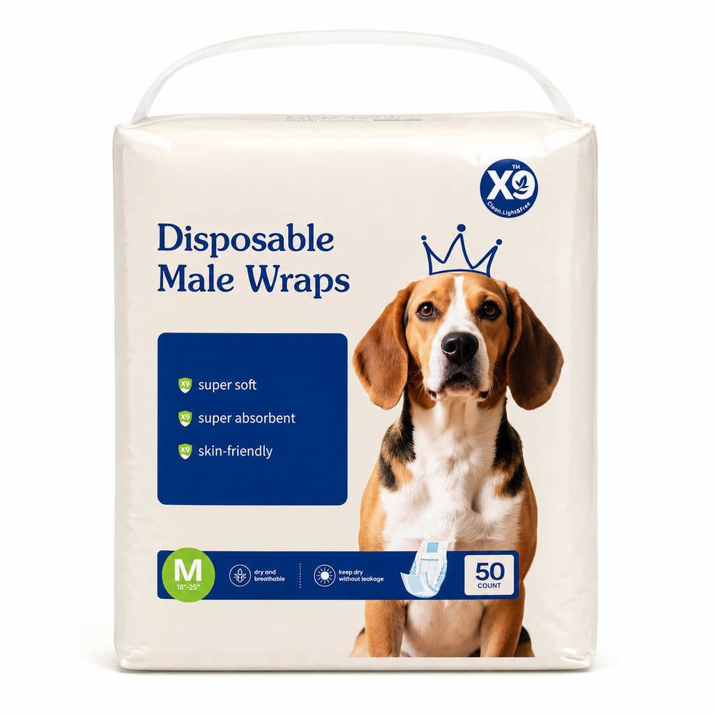 Enveloppes jetables pour chiens mâles