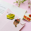 50 Pcs Yuxian Cake Hand Ledger Sealing Paste Shaped Stickers