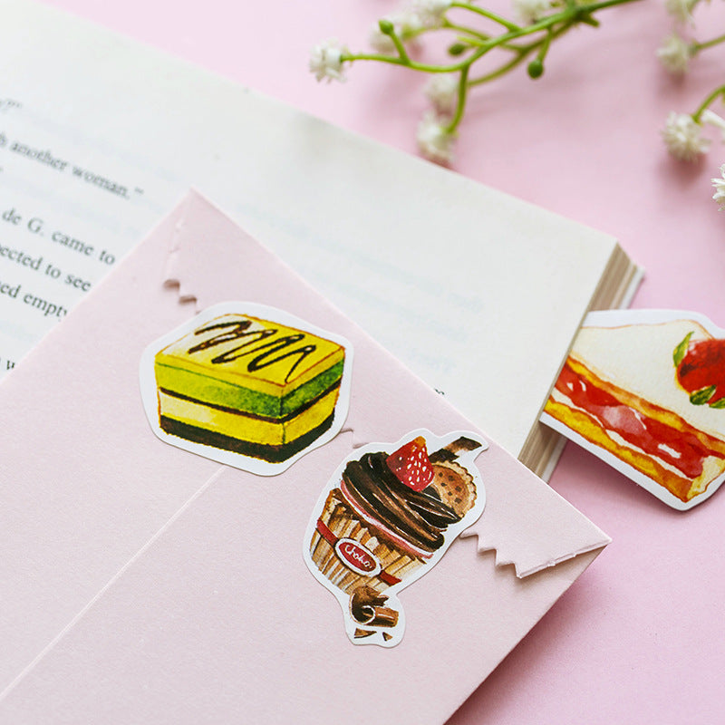 50 Pcs Yuxian Cake Hand Ledger Sealing Paste Shaped Stickers