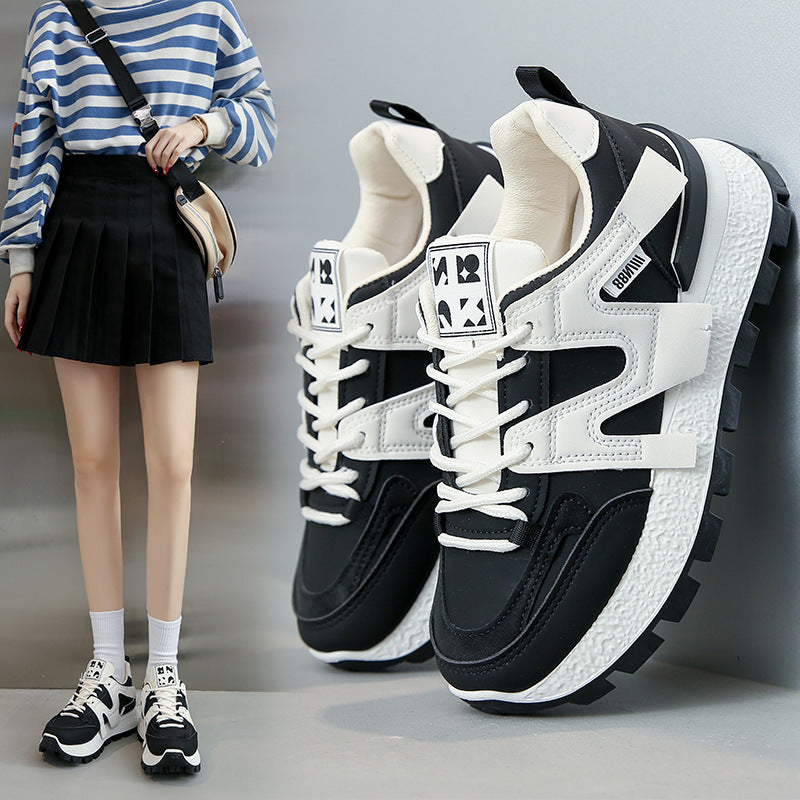 Fashion féminine All-matching Student Running Snaker