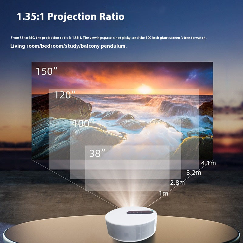 Projecteur HD Home Theater Smart Home Chambre