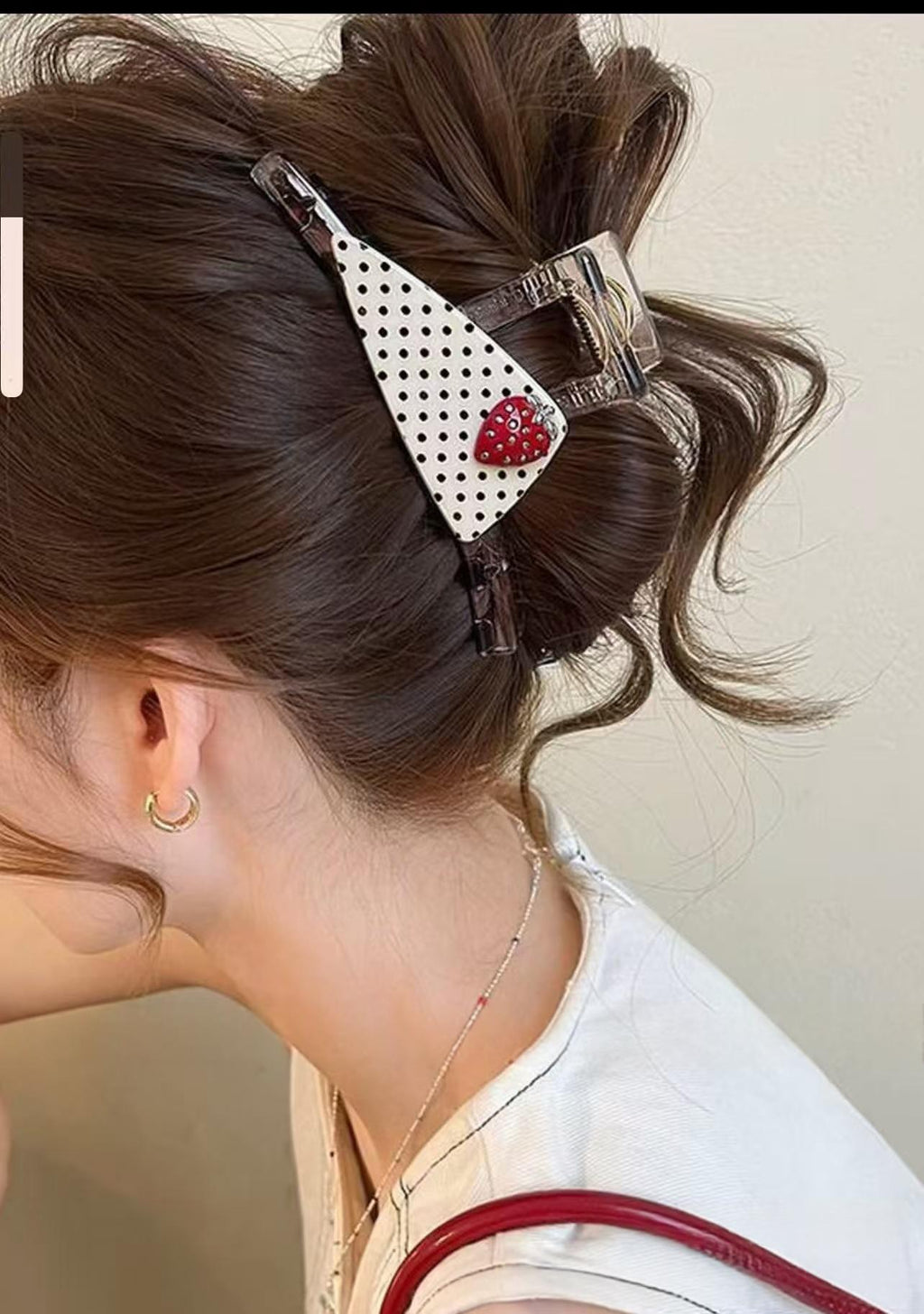 Chic Satin fleurs cheveux clip demi-haut coiffeur