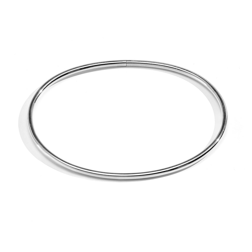 Titane en acier Tube creux Anklet et bracelet