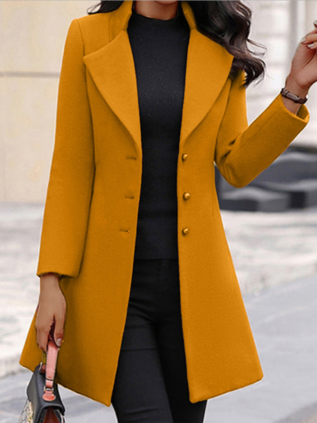 Arrivée Manteau de laine pour femme