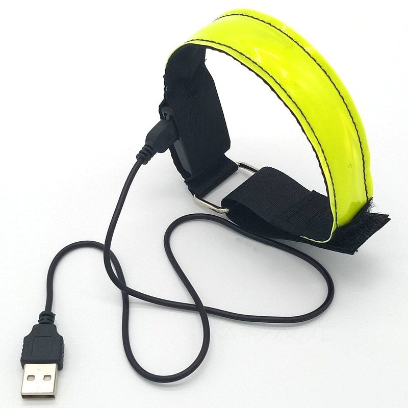 Ceinture de bras de course lumineuse