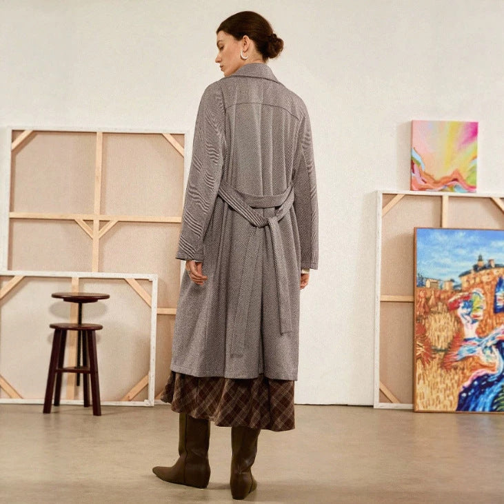 Manteau long en dentelle de Woolen