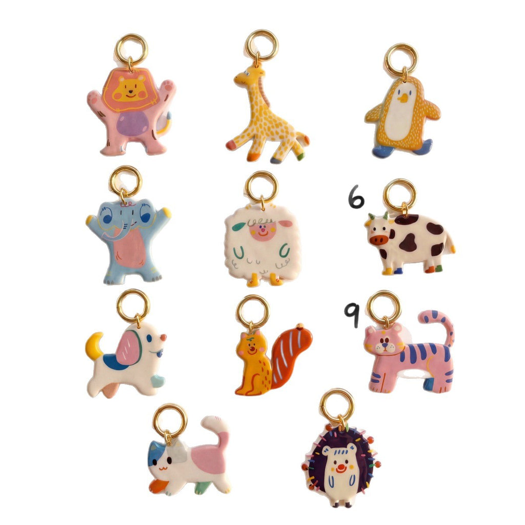 Accessoire pendentif 18k en acier inoxydable