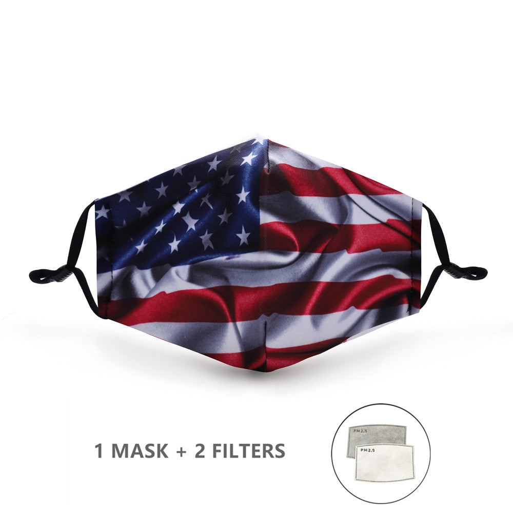Masque camouflage avec imprimé auriculaire