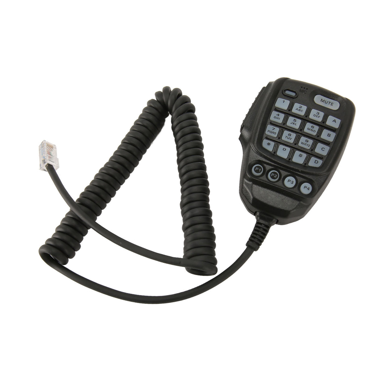 2 Way Radio Handheld Speaker Mic Professional Walkie Talkie Speaker Microphone avec bouton
