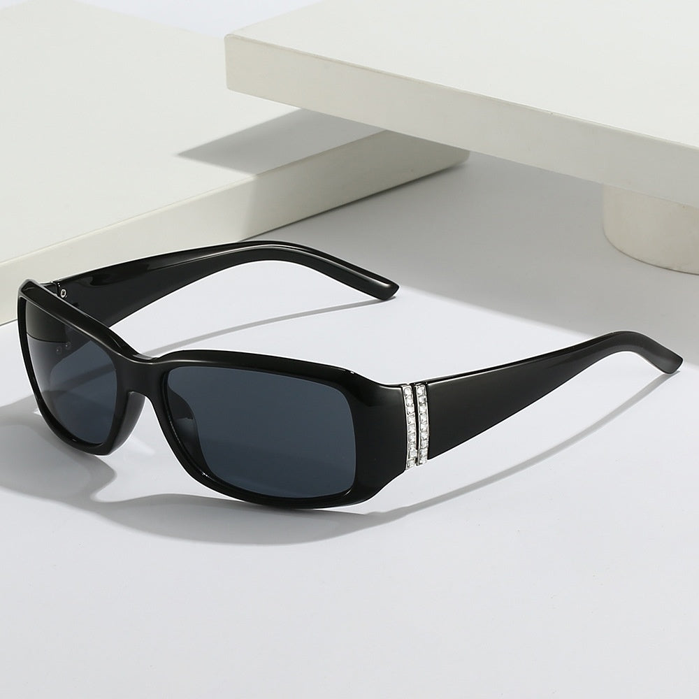 Lunettes de soleil à tendance rétro-protection UV pour les parties