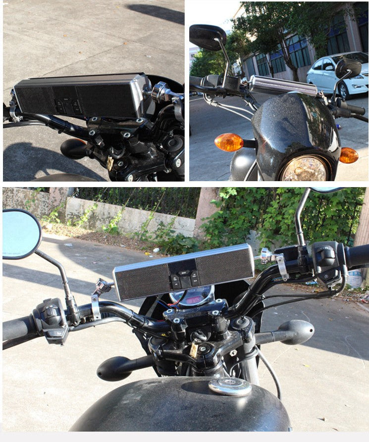 Haut-parleurs Bluetooth de moto étanches