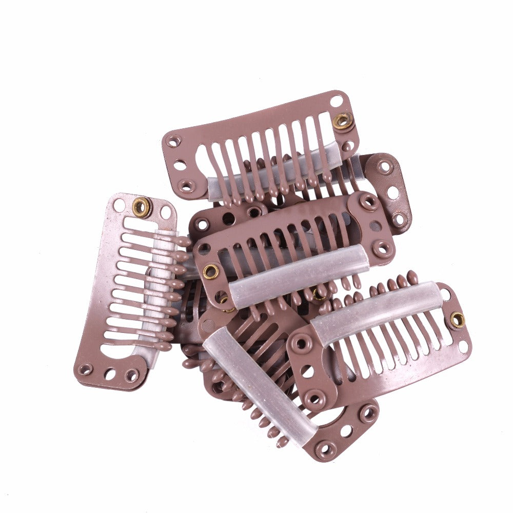 Clip perruque en acier inoxydable