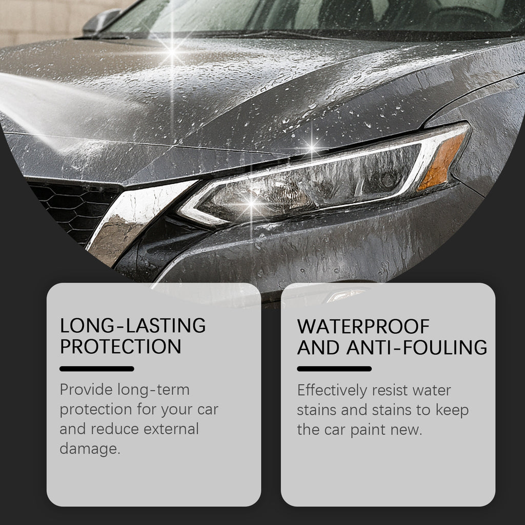 Spray de protection de la peinture automobile 3-en-1