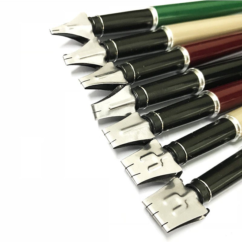 Set de stylo parallèle de 7Pcs/Box Caligraphie