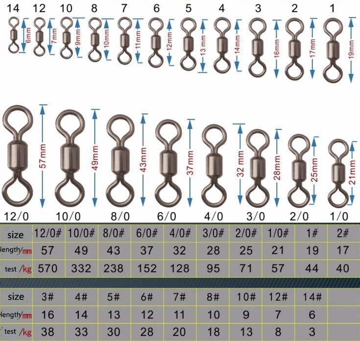 Connecteur pivotant à 8 caractères 10pcs