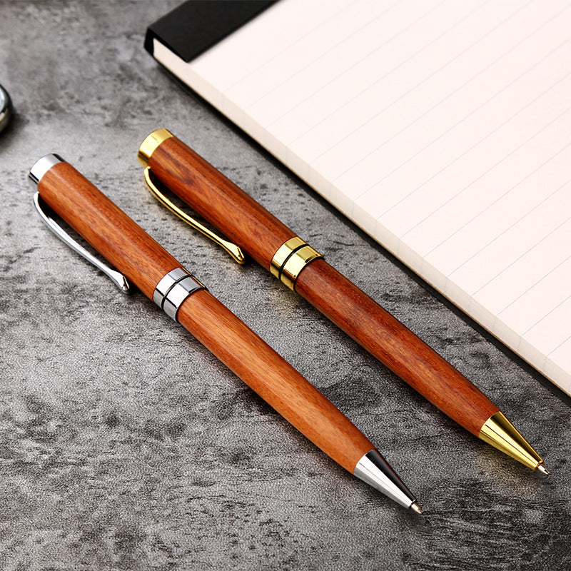 1PC Stylo de Rollerball d'affaires signe stylo bois